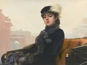 Portrait Of A Woman II By Ivan Kramskoy