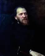 Portrait of Poet Yakov Polonsky By Ivan Kramskoy