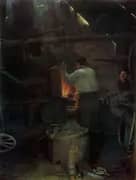 The Village Smithy By Ivan Kramskoy