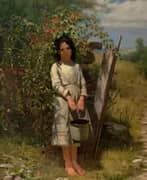 Blackberry Picking By John George Brown