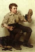The Boot Boy c1885 By John George Brown