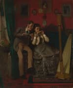 The Music Lesson 1870 By John George Brown