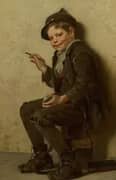The Young Artist 1885 By John George Brown