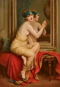 The Surprised Coquette By Francois Martin-Kavel