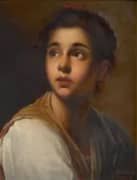 Portrait of a Girl By Achille Leonardi
