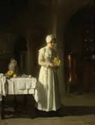 Maid With Lemonade By Claude Joseph Bail