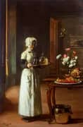 The Serving Maid By Claude Joseph Bail