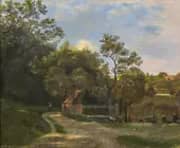 At the Gardens By Wilhelm Amberg