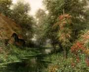 Diane's Cottage in June By Louis Aston Knight