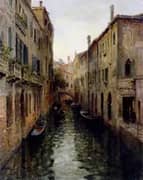 Rio St Aponal Venice By Louis Aston Knight