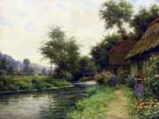 River Flowers By Louis Aston Knight