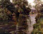 The Charentonne at Serquigny By Louis Aston Knight