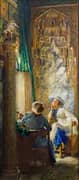 Lute Playing 1915 By Ferdinand Max Bredt