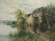 The Old Mill By Louis Aston Knight