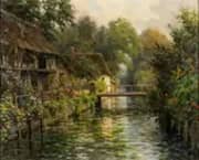 The Wooden Bridge By Louis Aston Knight