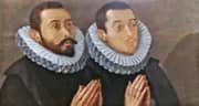 Portrait of Miguel Jeronimo and His Son By Francisco Pacheco