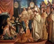 The Last Communion of St Raymond Nonnatus 1611 By Francisco Pacheco