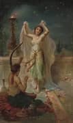 A Dance Under the Stars By Hans Zatzka