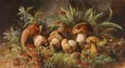 Lucky Mushrooms By Hans Zatzka