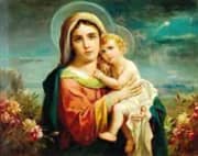 Madonna and Child With the Star of Bethlehem By Hans Zatzka