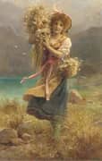 The Flower Harvest By Hans Zatzka