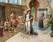 The Harem Musicians By Hans Zatzka