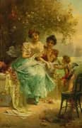 The Love Letter II By Hans Zatzka