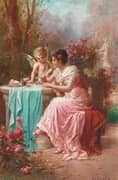 The Love Letter By Hans Zatzka