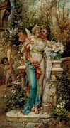 Venus and Amor By Hans Zatzka