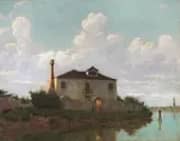 Canal in Mazzorbo 1911 By Angelo Morbelli