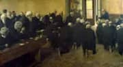 The Viaticum to the Dying Comrade 1884 By Angelo Morbelli