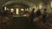 Visit to the Stable 1886 By Angelo Morbelli