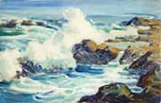 The Blue Pacific By Anna Althea Hills