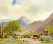 Threatening Storm Palm Springs By Anna Althea Hills