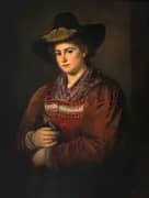 Tyrolean Woman 1877 By Rudolf Epp