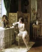 He Loves Me He Loves Me Not 1917 By Victor Marais-Milton