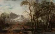 Landscape with Hunter By Aert van der Neer