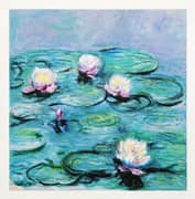 Claude Monet Water Lilies Detail 1