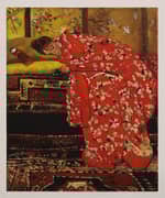 George Hendrik Breitner Girl in Red Kimono