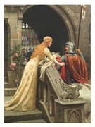 Edmund Leighton God Speed 1900