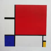 Composition Red Yellow Blue 1930 By Piet Mondrian