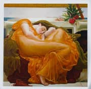 Flaming June C1895 By Frederick Lord Leighton