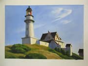 Lighthouse At Two Lights 1929 By Edward Hopper