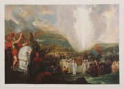 Benjamin West, Joshua Passing the River Jordan with the Ark of the Covenant 1800