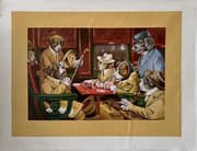 Cassius Marcellus Coolidge, His Station and Four Aces