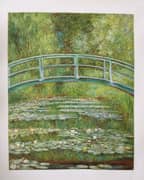 Claude Monet, Bridge over a Pond of Water Lilies 1899