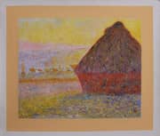 Claude Monet, Grainstacks at Sunset 1891