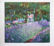 Claude Monet, The Artist’s Garden Giverny 1900