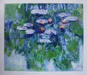 Claude Monet, Water Lilies 1916 detail 1