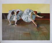 Edgar Degas, Two Ballet Dancers c1879